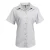 Premier Dames/Dames Handtekening Oxford Short Sleeve Work Shirt (Zilver)