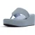 FitFlop Platfforms denim wedge toe-post sandals