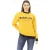 Geel Sweater met Ronde Hals