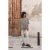 Mikuta The Striped Long Loose Thin Linen T-shirt White
