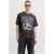 JACK & JONES ORIGINALS relaxed T-shirt antraciet