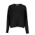 Ontspannen Pasvorm Merino Wol Pullover Trui