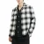 AllSaints Fortunado Ls Shirt Oatmeal Wht/jt Blk