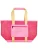 Blauer.USA Shopper  lichtgeel / pink / lichtroze