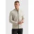PME Legend katoenen gebreid gemêleerd vest – wit