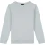 Malelions Junior Striped Signature Sweater | Ocean Grey