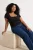 Trendyol Curve Dames Zwart Effen Kort Getailleerd Grote maten Blouses