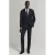 Mango Man slim fit gestreept overhemd – lichtblauw