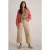 White Stuff Casey Crochet Cardi Mid Coral