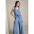 LOLALIZA jumpsuit met ceintuur – blauw