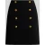 Lauren Ralph Lauren Smalle mini-kokerrok met knoopdetails