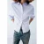 Mango gestreepte blouse – lichtblauw