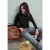 Street One Studio Dames Dolman trui in Zwart