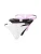 Juicy Couture String  pruim / zwart / wit