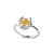Orphelia ‘Signature’ Dames 925 Sterling Zilveren Ring – Zilver/Goud ZR-7517