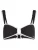 Karl Lagerfeld Bikinitop ‘Signatur’  zwart / wit