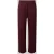 REVIEW straight fit sweatpants van katoenmix met labeldetail