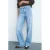 Mango high waist flared jeans medium blue denim