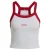 ADIDAS SPORTSWEAR Sporttop ‘Seasonal Essentials’  grijs / karmijnrood
