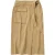 Closed Wrap Skirt Taupe Beige