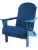 Aspero Zitmeubels ‘Adirondack’  blauw