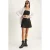 Hoge Taille Mini Skort Met Ceintuur