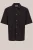 WE Fashion – Heren relaxed fit overhemd met structuur – Relaxed Fit – Zwart – Katoen –