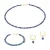 Sodaliet collier, armband en oorbellen voor dames Sloya Serena