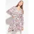 PINKO Alma Dress White/pink Multi-colour