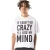 Pretty Green Heren If I Don’t Go Crazy Belettering Regular T-Shirt (Wit)