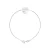 Ketting Hart Crystal Swarovski Silver 925