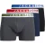 Jack & Jones Heren plus size boxershorts trunks jackarim effen 3-pack