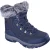 Skechers Trego Stormie Dames Marineblauwe Winter Enkellaarsjes