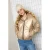 NoBell’ gewatteerde jas beige
