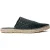 Geweven Leder Mule Jute Zool