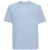 Russell Heren Klassiek Ringspun Katoen T-Shirt (Mineraalblauw)