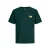 JACK & JONES regular fit T-shirt met logo – donkergroen