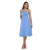 Damesjurk Goddiva Frilled Halter