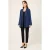 Cardigan met uitlopende zoom en open voorkant