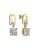 Furla Jewellery Oorbellen  goud / transparant