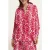 Scotch & Soda Oversized Shirt With Print Disco Tie Dye Pop Pink