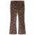 GUPPY MINI flared legging met stippen – bruin
