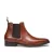 Floris van Bommel Raffa 09.00 leren chelsea boots donker cognac