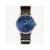 Cluse Bruin Leren Horloge