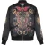 Printed Nylon Bomber Tattoo
