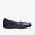 Kaetlyn Rhea Marineblauwe Leren Schoenen