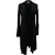 Diane von Furstenberg knielange jurk met V-hals in zwarte rayon