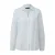 Dames lin lange mouwen blouse COMMA