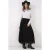 Hoge Taille Bloemen A-Lijn Maxi Rok