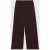 Reiss Wide Leg Trouser Burgundy